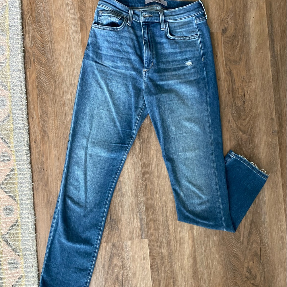 Joe’s cropped high rise jeans